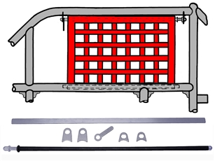 WINDOW NET MOUNTING KIT