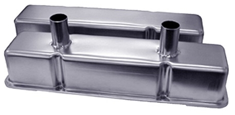 VALVE COVERS, SBC, STEEL