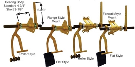 THROTTLE PEDAL WITH STRAIGHT ARM