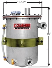 Dry Sump Tank, 3 Gallon, With Breather Tank