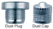 DUST CAP & DUST PLUG, ALUMINUM